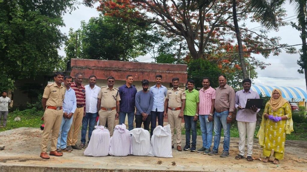 Hassan police arrest one, seize ganja worth over ₹20.78 lakh cr5
